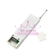 DC12V RF Wireless Switch Wireless remote control system 2transmitter 12receiver10A 1CH Toggle Momentary Latched Learning Code