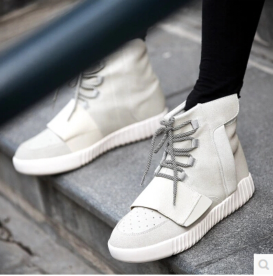 High quality new yeezy men s shoes of the spring and autumn and the shoelaces flow