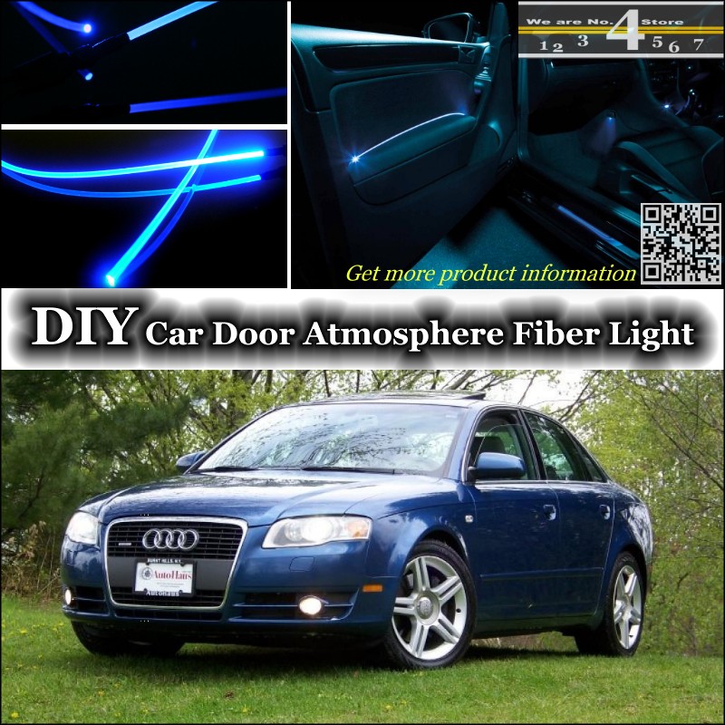 Interior Ambient Light Tuning Atmosphere Fiber Optic Band Lights For Audi A4 S4 Rs4 Inside Door Panel Illumination Not El Light