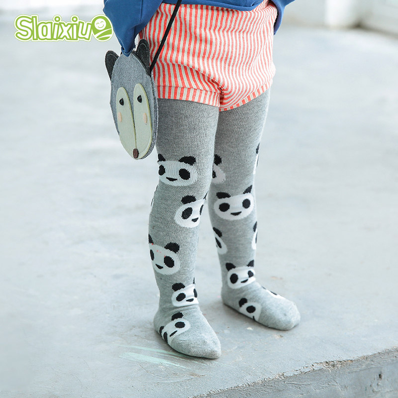Panda Pattern font b Boys b font Girls Stocking Girls Tights Children s Tights Toddler Kids