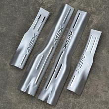 ASX 2013 2014 Stainless steel scuff plate door sill strip car pedal welcome pedal