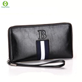 new high quality Long men s wallets business genuine leather bag England Style men handbags clutch