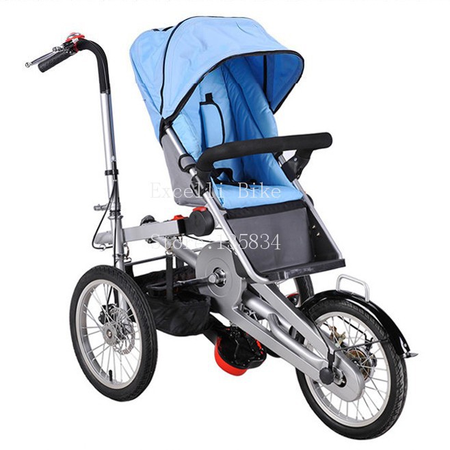 F03-Taga Pushchair-Bicycle Folding Taga Bike 16inch Mother Baby Stroller Bike baby stroller 3 in 1 Convertible Stroller Carriage stroller