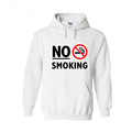 Novelty Mens Hoodies and Sweatshirts 3d Printed Letters no smoking sign Pullovers for Men Autumn Winter