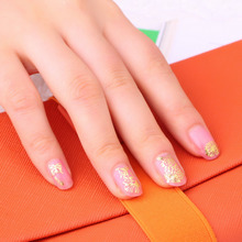 6 Sheets HOT Pretty Golden Color 3D DIY Flower Nail Stickers Manicure Decals Stamping Nail Art