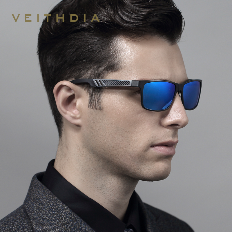 Aluminum Wayfarer Sunglasses Polarized Lens Men Sun Glasses Mirror Male Driving Fishing Outdoor Eyewears Accessories 6560