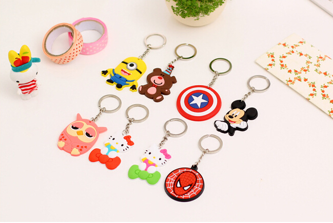 kawaii hello minions animes keychain key ring holder kawaii hello minions animes keychain key ring holder