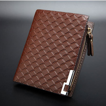 New Multifunction Man Wallets 3 Colors Mens PU Leather Zipper Business Wallet Card Holder Pocket Purse