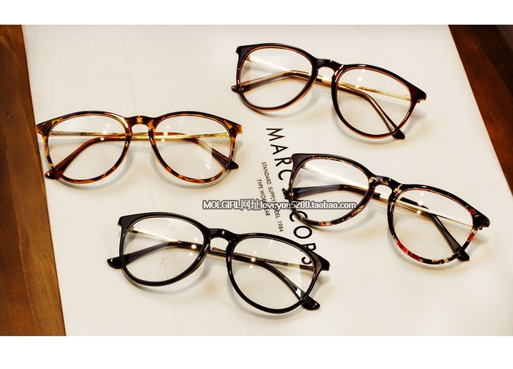 Vintage Brand Design Eyewear Frames eyeglasses eye glasses frames for women Men Male Eyeglass Mirror Plain Glass spectacle frame (7)