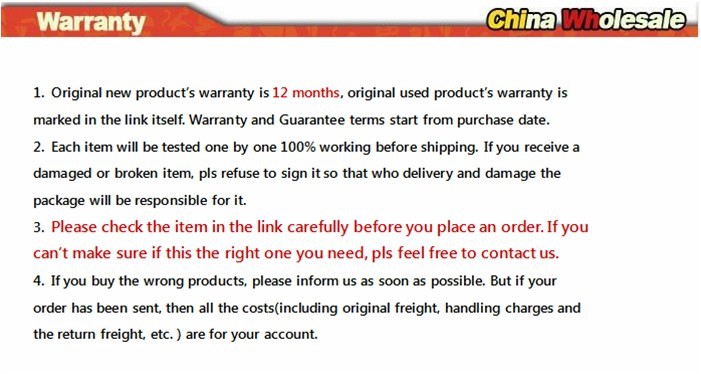 warranty