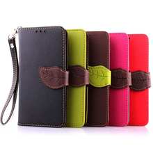 Leaf Clasp PU Leather Case for LG G3 D855 with Stand Function 2 Card Holder Wallet Case Cover for LG G3 Case
