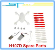 Drop Shipping 2014 New Hubsan H107D Spare Parts for X4 drone helicopter FPV Crash Pack RC Quadcopter remote control toy
