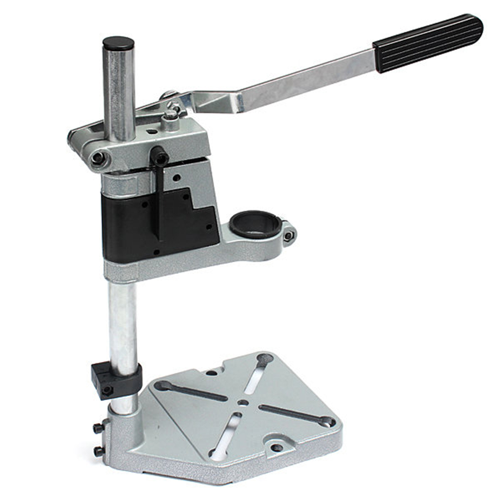 Dremel Electric Drill Stand Double Clamp Base Frame Drill 