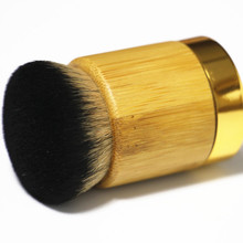 origianl tarte bamboo handle liquid foundation makeup brush mascara brush big professional foreign trade import wool