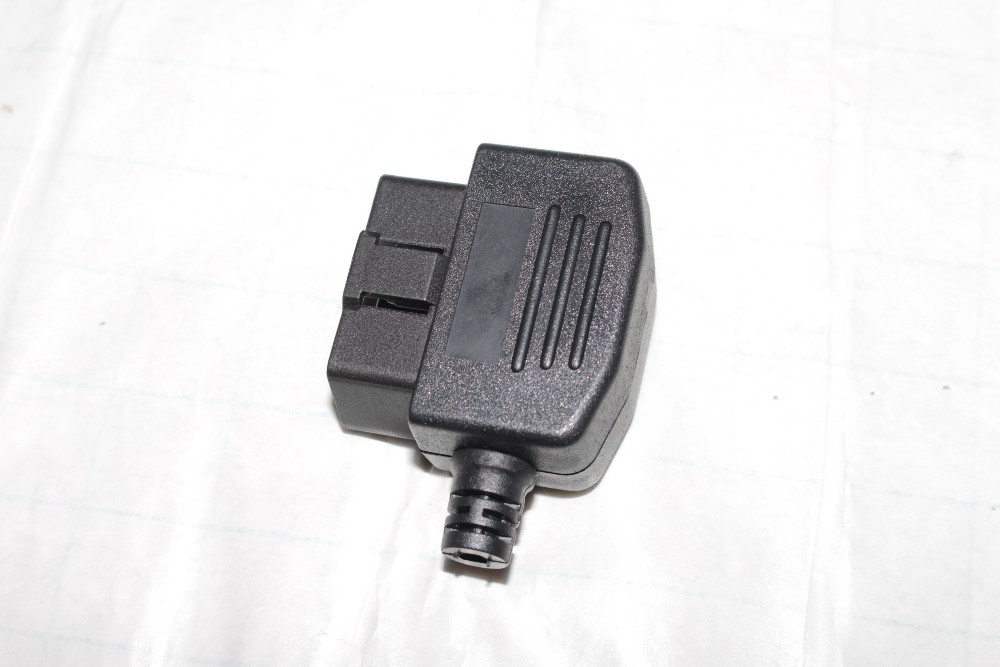 Wholesale OBD OBDII 16Pin obd connecters OBD2 16 pin Male connector plug housing + line card + screw 50pcs (2)