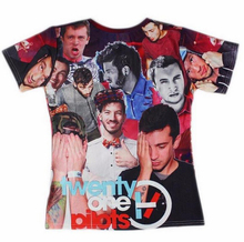 Newest 21 Pilots Twenty One Pilots print 3d t shirt men/women crewneck unisex t-shirt camisetas plus size S-XXL Drop Shipping