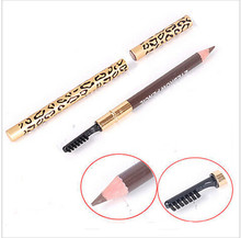 3 Eyebrow Shaping Stencils Grooming Kit Makeup Tools 1 Eye Brow Pencil Brush shadow for eyebrow
