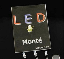 Envío gratis 5 unids luz ilusión Superior monstruo LED trucos de magia