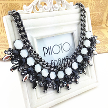 2014 fashion High quality ZA Brand Necklace vintage necklaces pendants Romantic nice choker Necklace statement jewelry