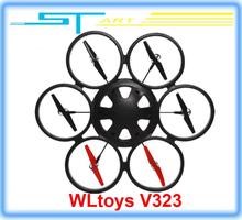 Free shipping Super Largest WLtoys V323 2.4G Remote Control Toys 4CH 6 Axis Gyro RC Quadcopter drone Headless Mode RTF boy gift