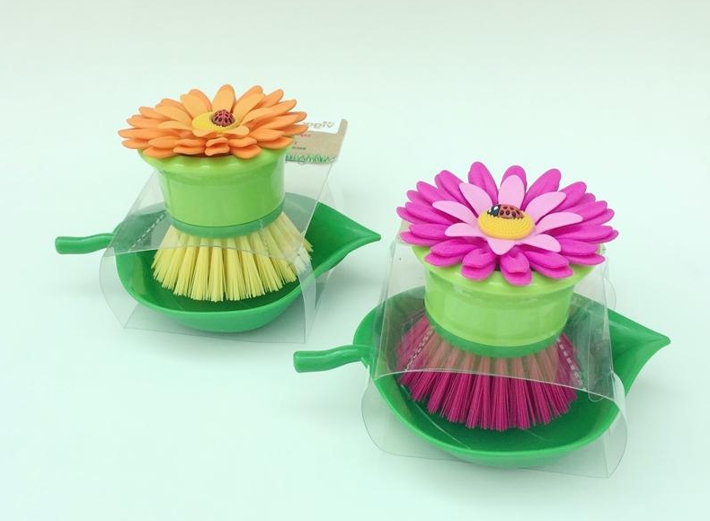 Marca creativa escarabajo flor plato para cocina de limpieza para ... De cocina creativo Decoracion