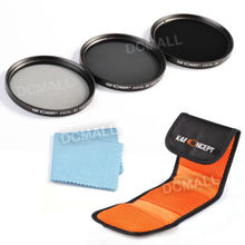 37mm ND2 ND4 ND8 Neutral Density ND Lens Filter Kit For Canon /For Sony /For Olympus DSLR