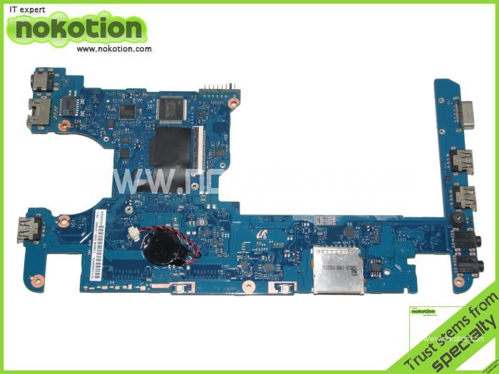 Laptop Motherboard for samsung NC210 NC110 BA92-07684A Intel N455 CPU on board DDR3 Mainboard free shipping