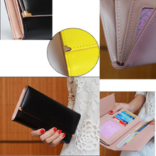 2015 HOT Fashion Lady Women Wallets Popular Purse Long Wallet Bags PU Handbags Coin Purse Card