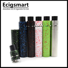 Splatter SMPL Mod with Velocity Mini RDA Combo Kit Airflow Control Peek Insulator Mechanical mod kit