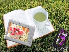 Free Shipping 7inch ebook reader e-book,HD 720p+8GB Memory Built-in Multi-function e book MP3 MP4 Video Game Player,Recording+FM