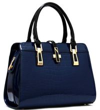 Famous Brands Handbags 2015 Luxury elegant female big bags Crocodile women’s genuine leather handbag cowhide messenger bag F328