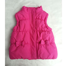 2015 Hot Sale Girls flowers Cotton Vest Girls Cute Waistcoat Kids Vest Children Waistcoat Free Shipping
