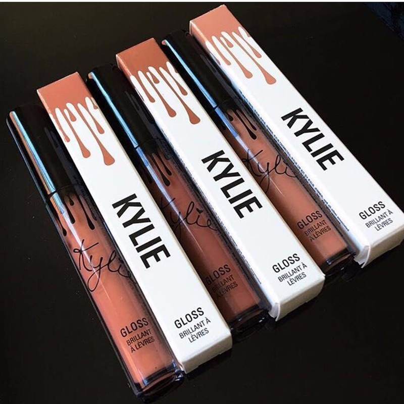 1PCs New 2016 Hot Kylie Jenner Lipstick Kit Liquid Single Lip Liner Gloss 14 Colors A0317