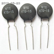 (20pcs/lot) 47D-15 47 Europe 15mm negative temperature thermistor resistance