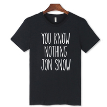Classic Words In Game of Thrones T-shirt Men 2016 Summer Men Tshirt with Funny Print In Soft Cotton Tees 3xl