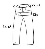 how to measure pants