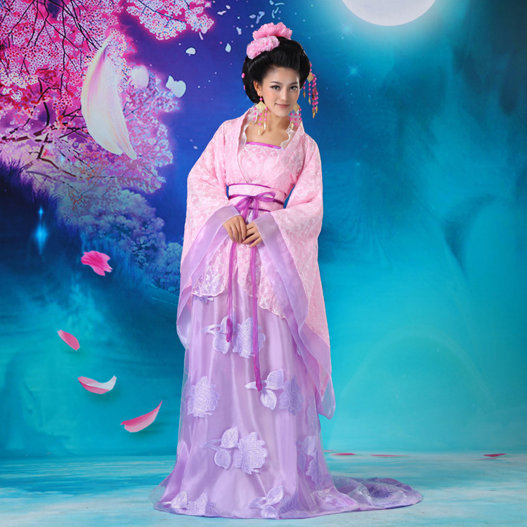 Hot Sale New Chinese Ancient Traditional Infanta Dramaturgic Costume Robe Dress!!! Free Shipping---Dr3011