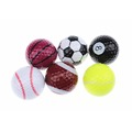 6pcs lot Novelty Sports Practice Golf balls ballen Two Layer Golf pelotas Assorted Golf Ball Driving