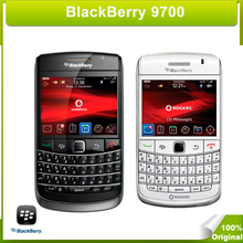Original Unlocked Blackberry Bold 9700 BlackBerry OS v5.0 3G Phone 3.15MP GPS QWERTY Keyboard Cell Phone WIFI Russian Language