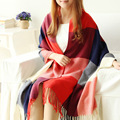 60 200 cm Gift Top Unisex blanket scarf Women 2015 Brand Big Size plaid blanket scarf