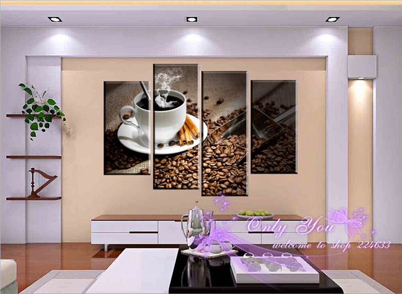 Acquista all'ingrosso online coffee cup oil painting da grossisti ...