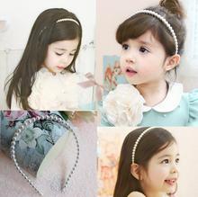 Chidren hairbands pearle headband accessors 50pcs