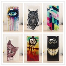 Top Quality Hard Plastic Cover Fashion Painted Case For HTC Desire 606W 600 Phone Bag Shell Cases PY