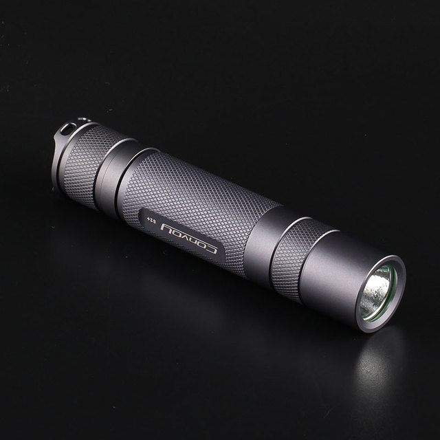 Convoy S2+ Gray Cree XML2 U2-1A EDC LED Flashlight,torch,lantern,lanterna bike ,self defense,camping light, lamp,for bicycle