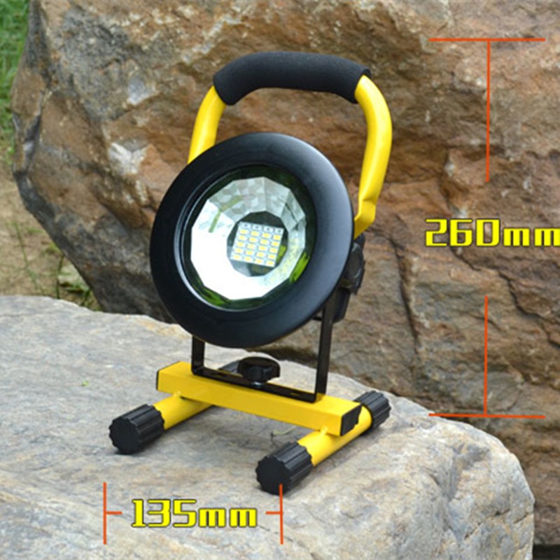 [DBF]Waterproof IP65 SMD3528 24LED 5models 30W LED Flood light Portable SpotLights Rechargeable Outdoor LED Work Emergency light (7)