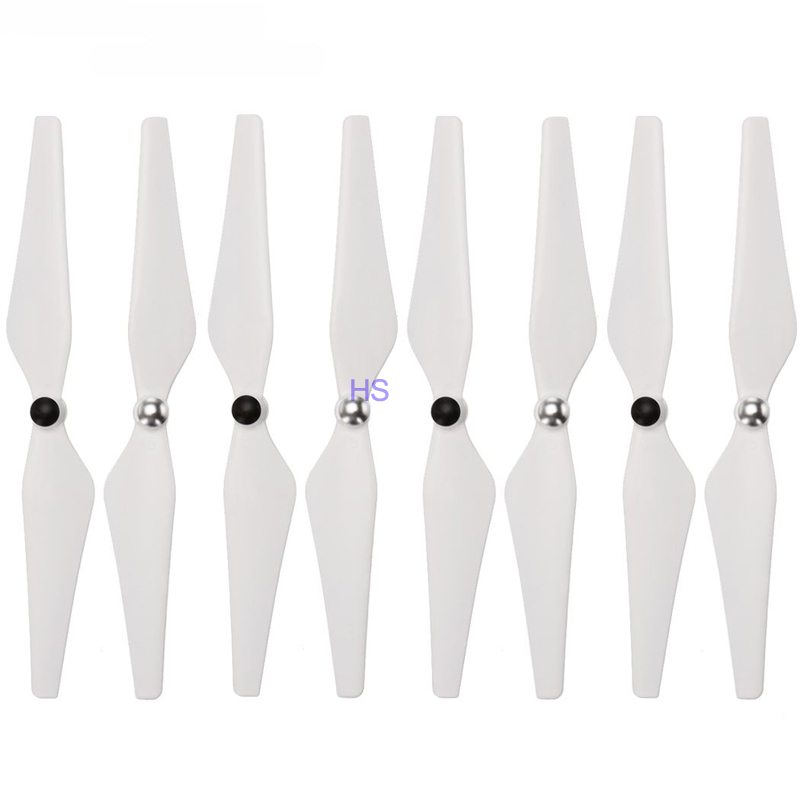 4pairs 9450 Self locking CW CCW Propellers Blades for DJI Phantom 2 3 Vision E30 White