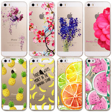 New Arrival Hot Soft TPU Phone Skin For Apple iPhone 5 5S Case Transparent Clear Back Case Cover