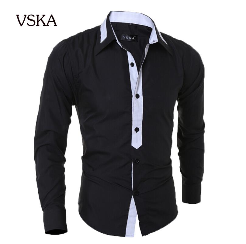 Men Shirt 2015 Fashion Men Cardigan Chest Button-B...