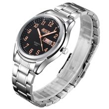 2016 BO-3033 3 color calendar unique luxury brand of luxury menswear military observers simple style stainless steel men