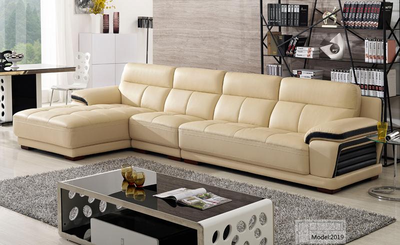 modern european leather sofa